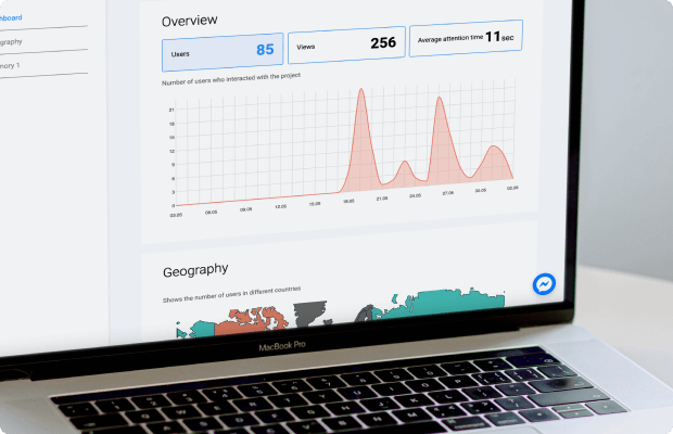 Image for the benefit of "Integrations and built-in analytics"