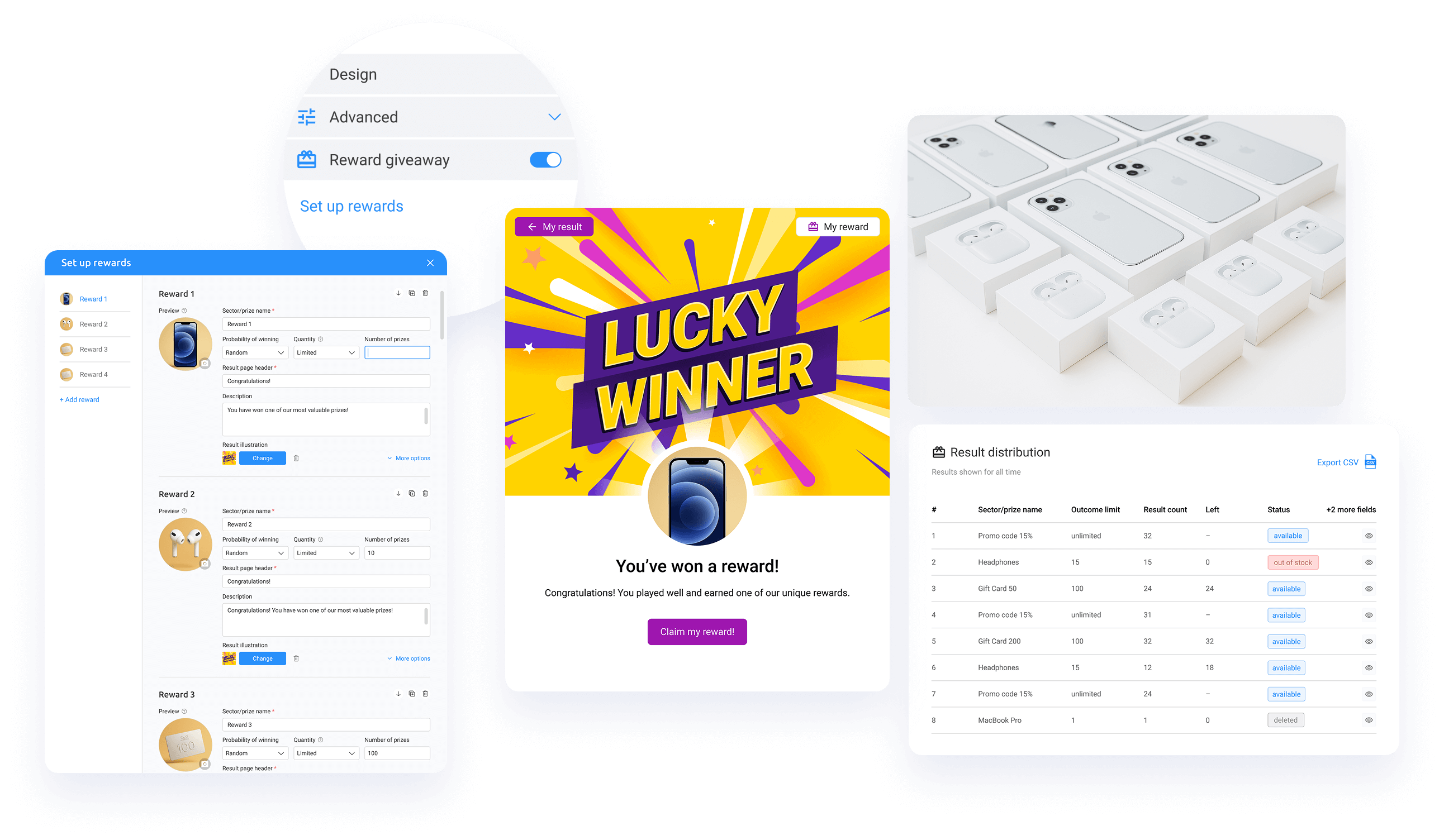 Posters with Interacty projects