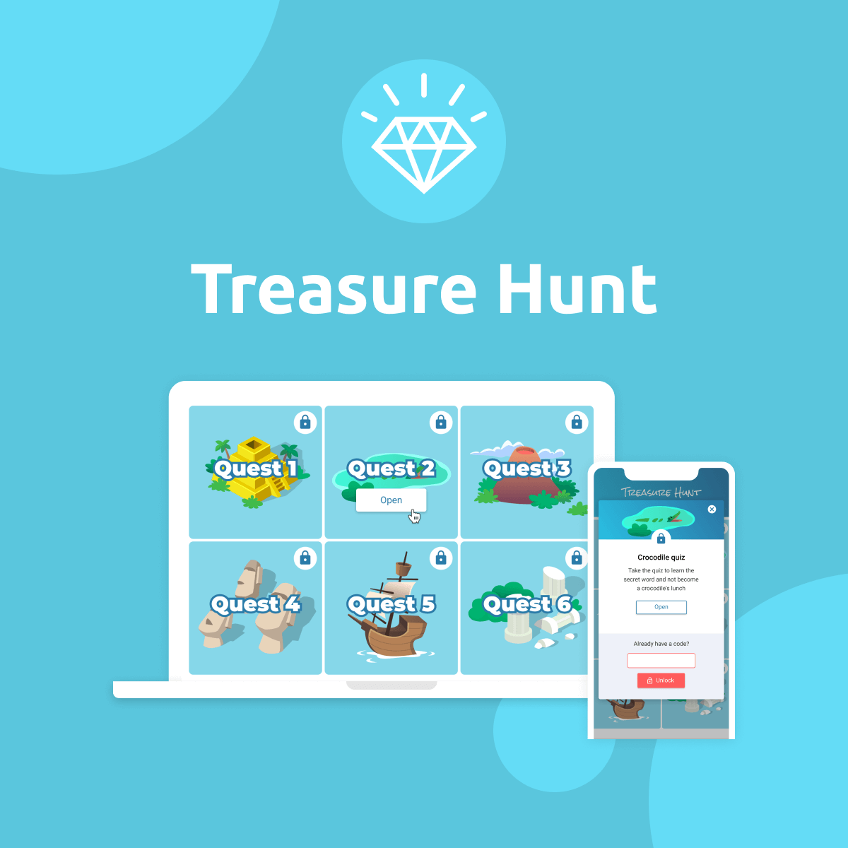 Treasure hunting to connect with your community